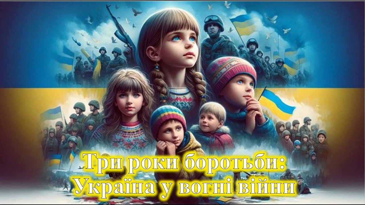 Презентація до третьої річниці війни в Україні 