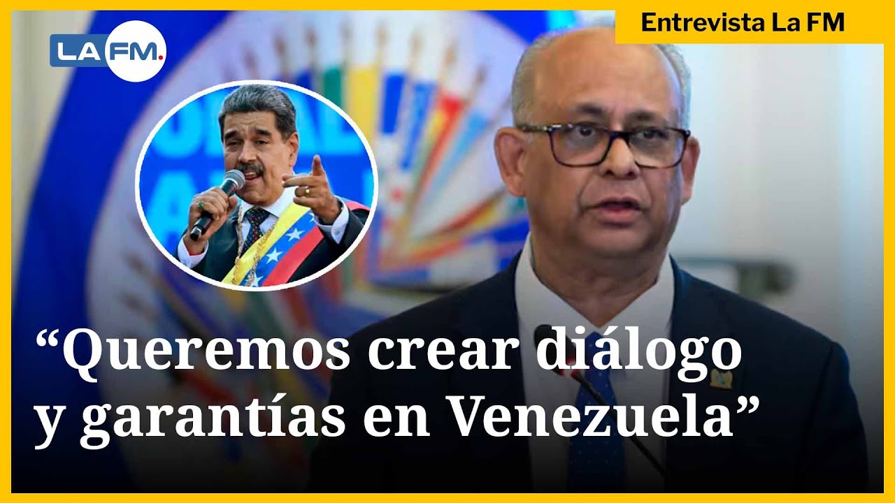 En exclusiva para La FM, Albert Ramdin, secretario general de OEA habla sobre la crisis en Venezuela