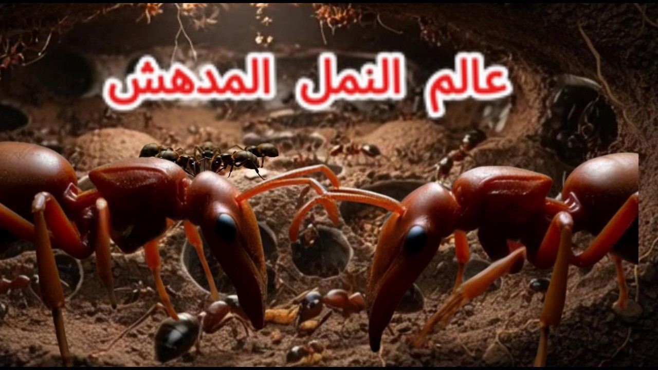عالم النمل المدهش