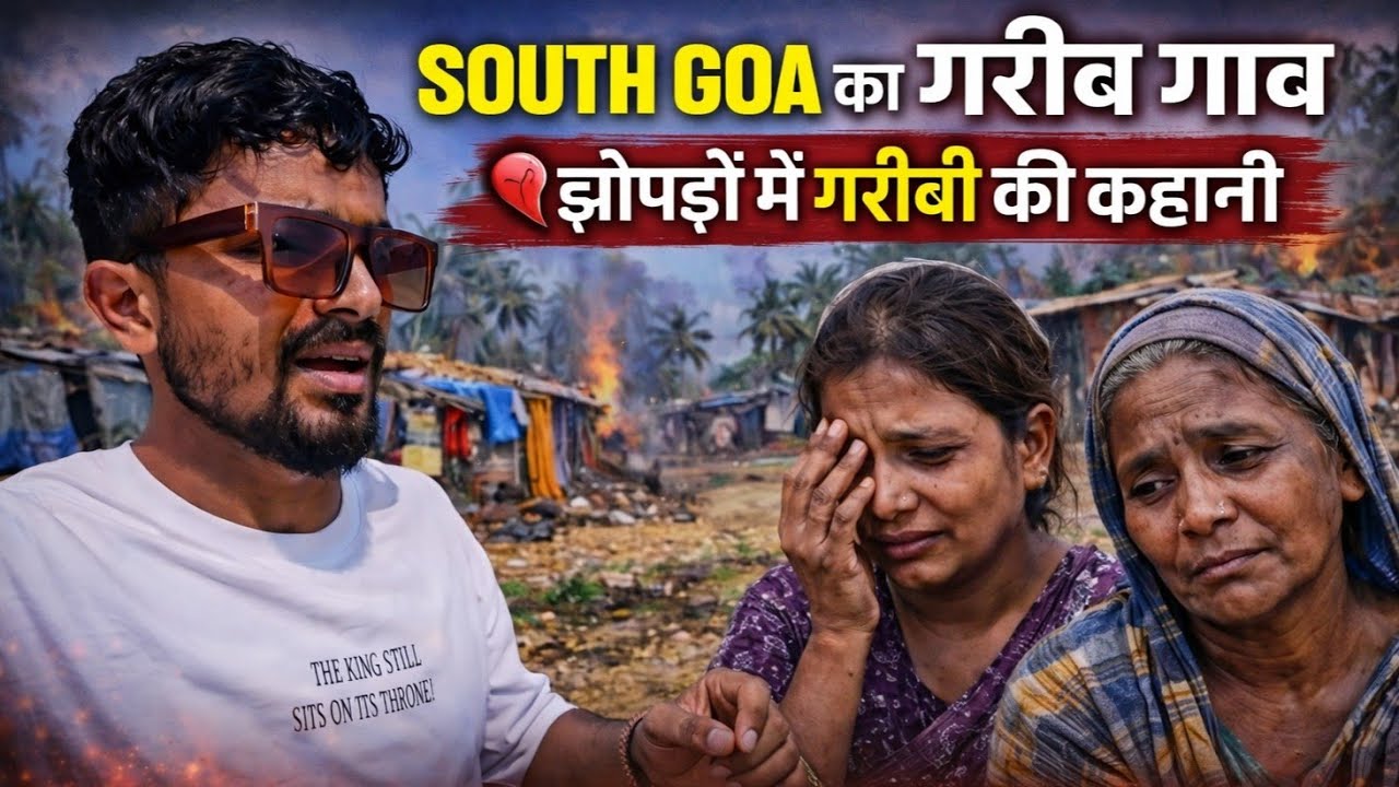 South Goa Colva Beach Slum Life Reality | Goa Poor People Life | Goa Reality Vlog