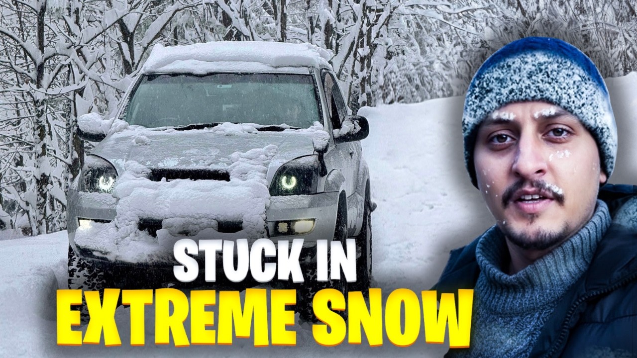 Galiyat Under Extreme Snow | Thandiyani Top Attempt | @OffroadTitans
