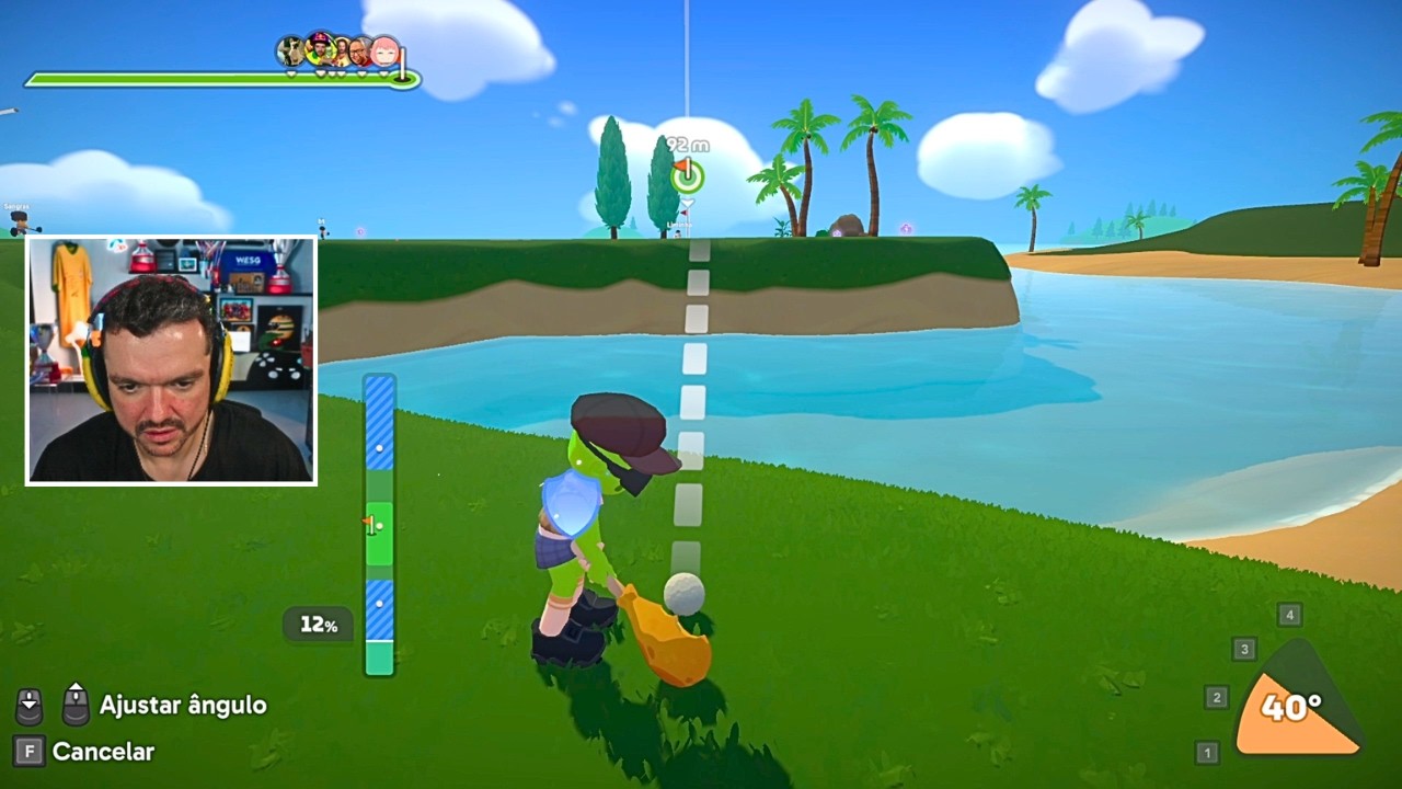 GAULES E A TRIBO JOGANDO SUPER BATTLE GOLF (25/02/26) #1