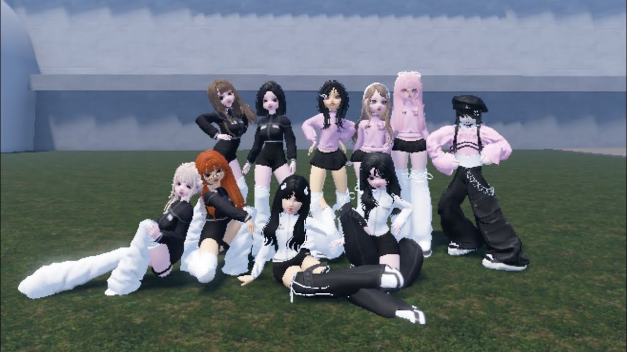 FOCUS - HEARTS2HEARTS ver. 4 | DANCE COVER IN #roblox #koyastudio 