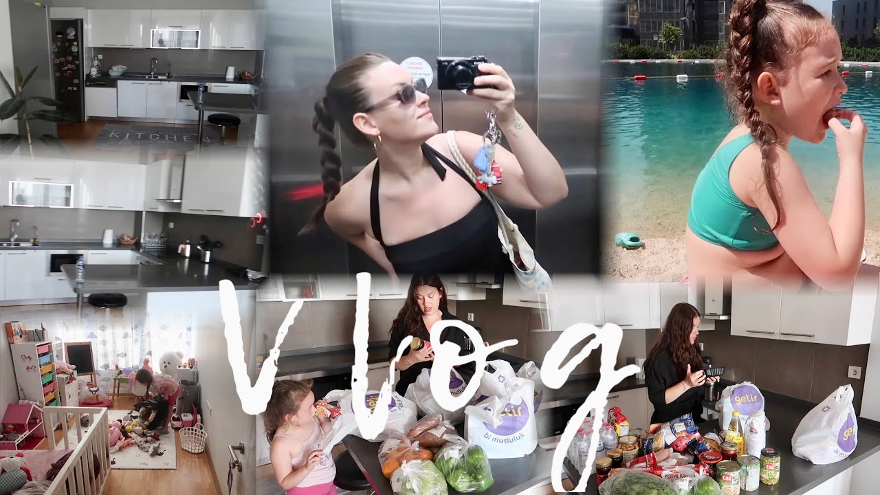 YENİ EVDE İLK ALIŞVERİŞ VE YEMEKLER #home #vlog