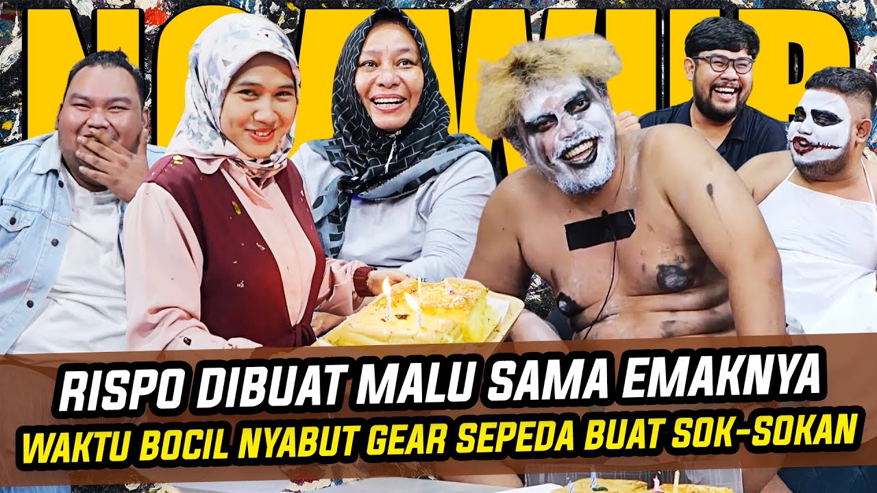 RISPO DIBUAT MALU SAMA EMAKNYA! SURPRISE ULANG TAHUN KELUARGA NGAWUR