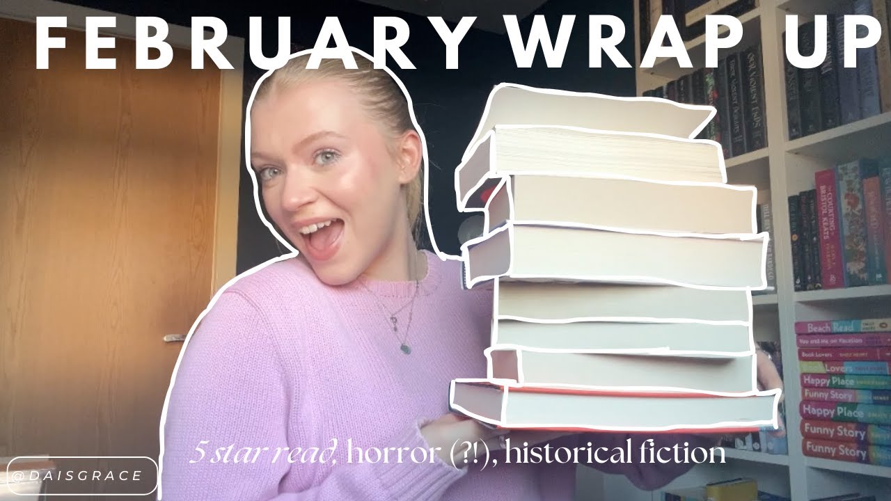 the eight books i read in february | february reading wrap up 📚