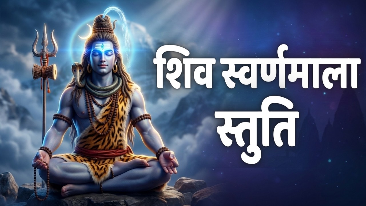 Strengthens Your Devotion To Lord Shiva | Shiv Swarnamala Stuti | Shiv Stuti | Om Namah Shivaya