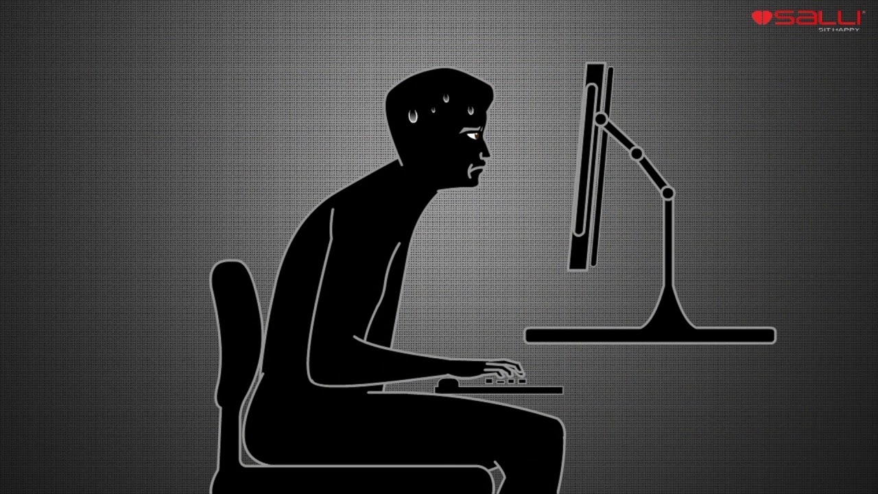 Salli Animation about the health benefits of the two-part saddle chair (3 min 52 s)