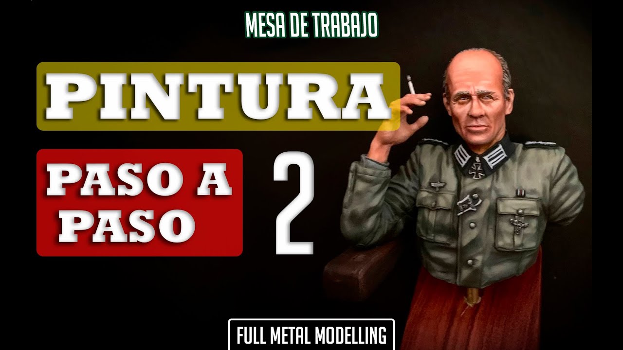 2 - PINTAR PIEL PARTE 1. PINTAR un BUSTO Paso a Paso. Tutorial de pintura desde cero.