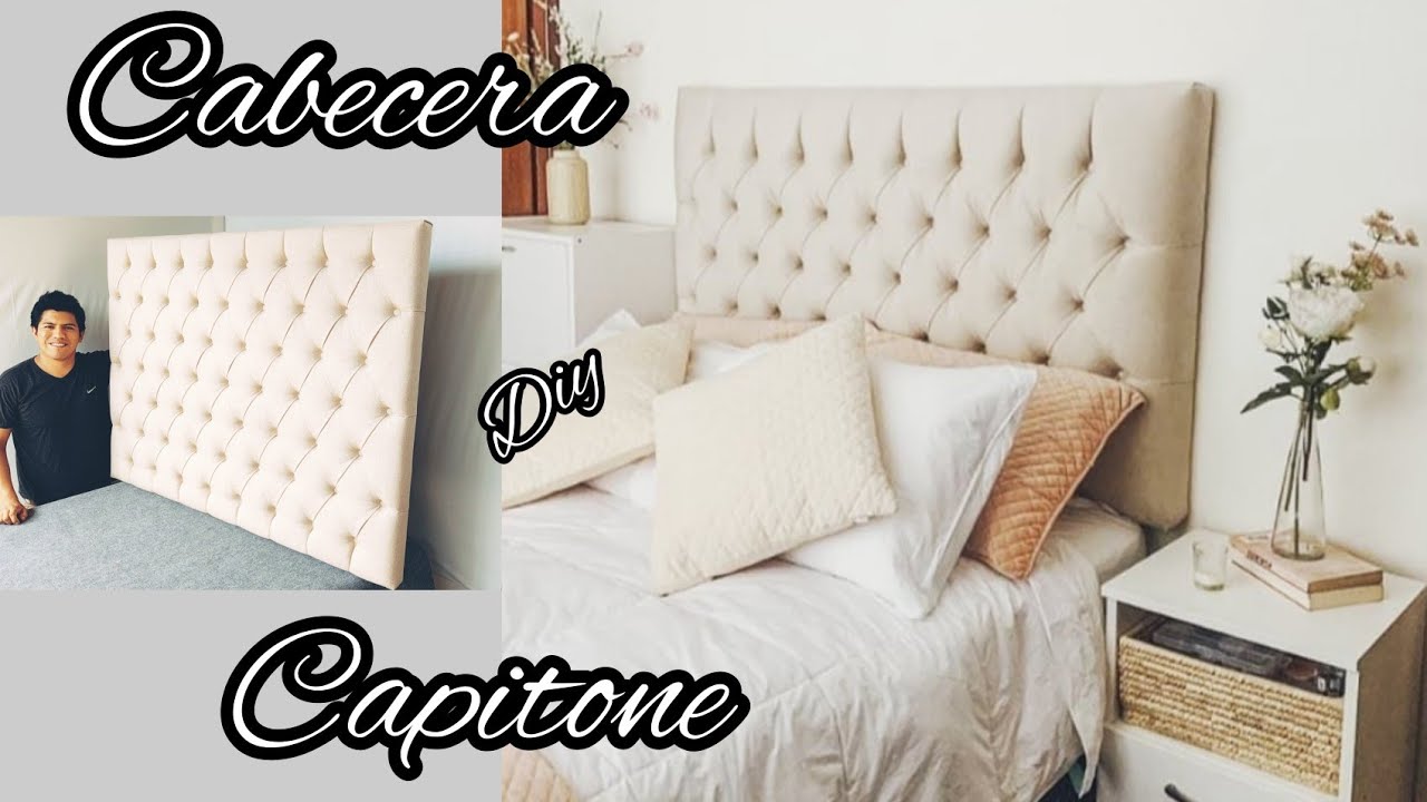 Como hacer CABECERA Capitone/DIY