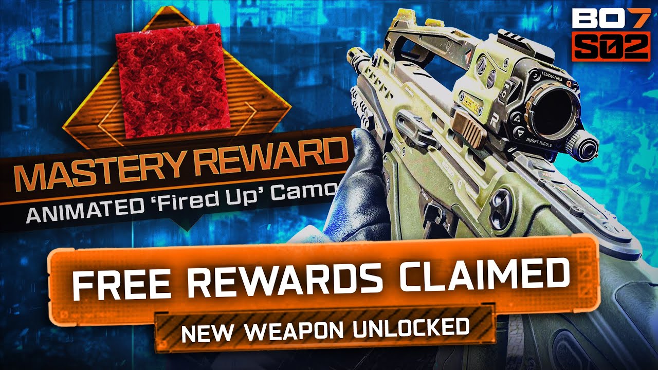 Unlock ANIMATED ‘Fired Up’ Camo in Black Ops 7… (NEW FREE REWARDS)