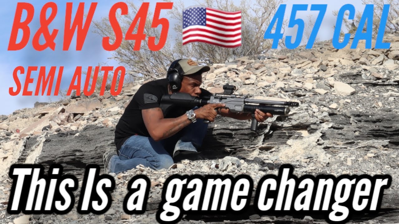 B&W  S45 457CAL  #airguns  18+