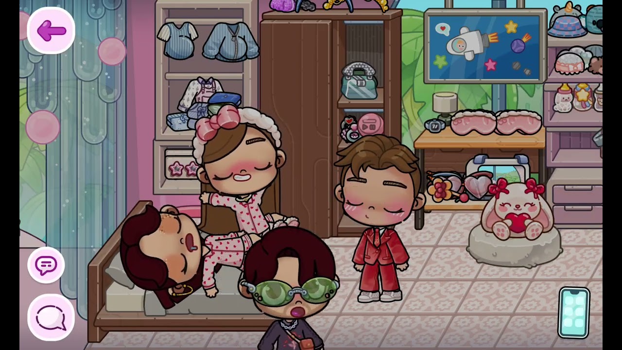 Rotina de aniversário Avatar  world 