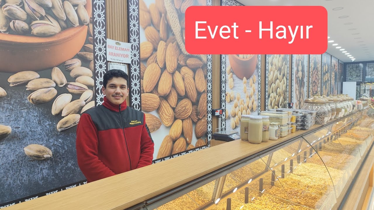 Kahraman İlker ile Evet Hayır #culha #kuruyemiş #iskenderun #hatay #kırıkhan #belen #ahmetculha