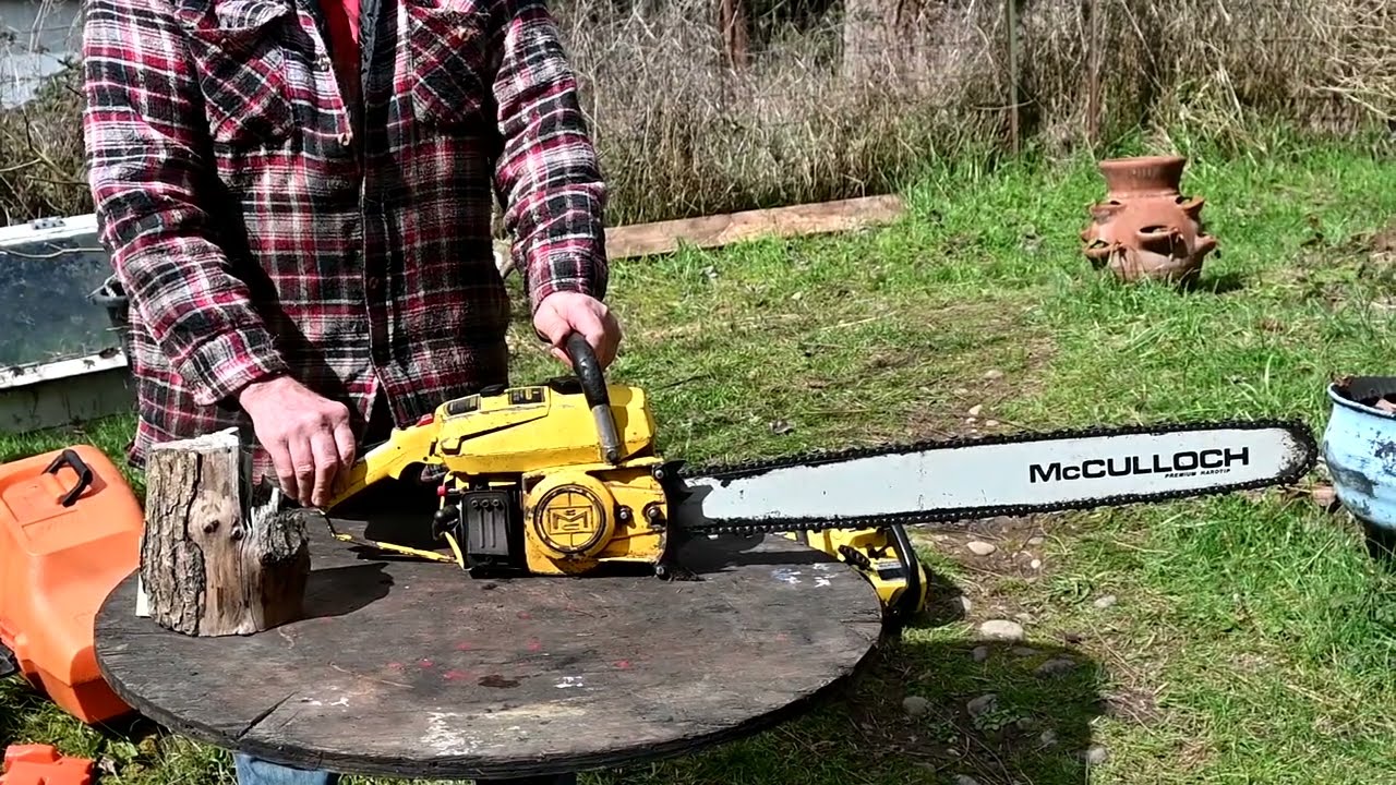 My Most Used Vintage Chainsaws By Size