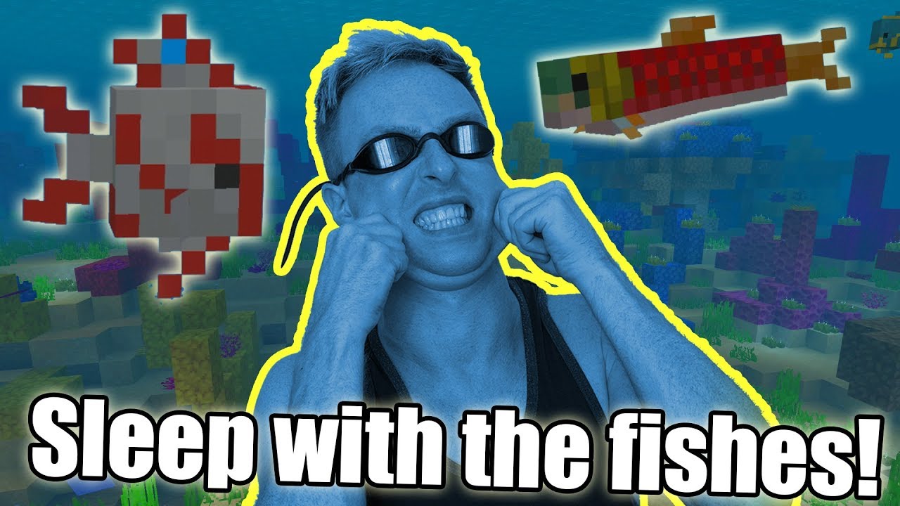Let's Play Minecraft #13 | SLEEP WITH THE FISHES!