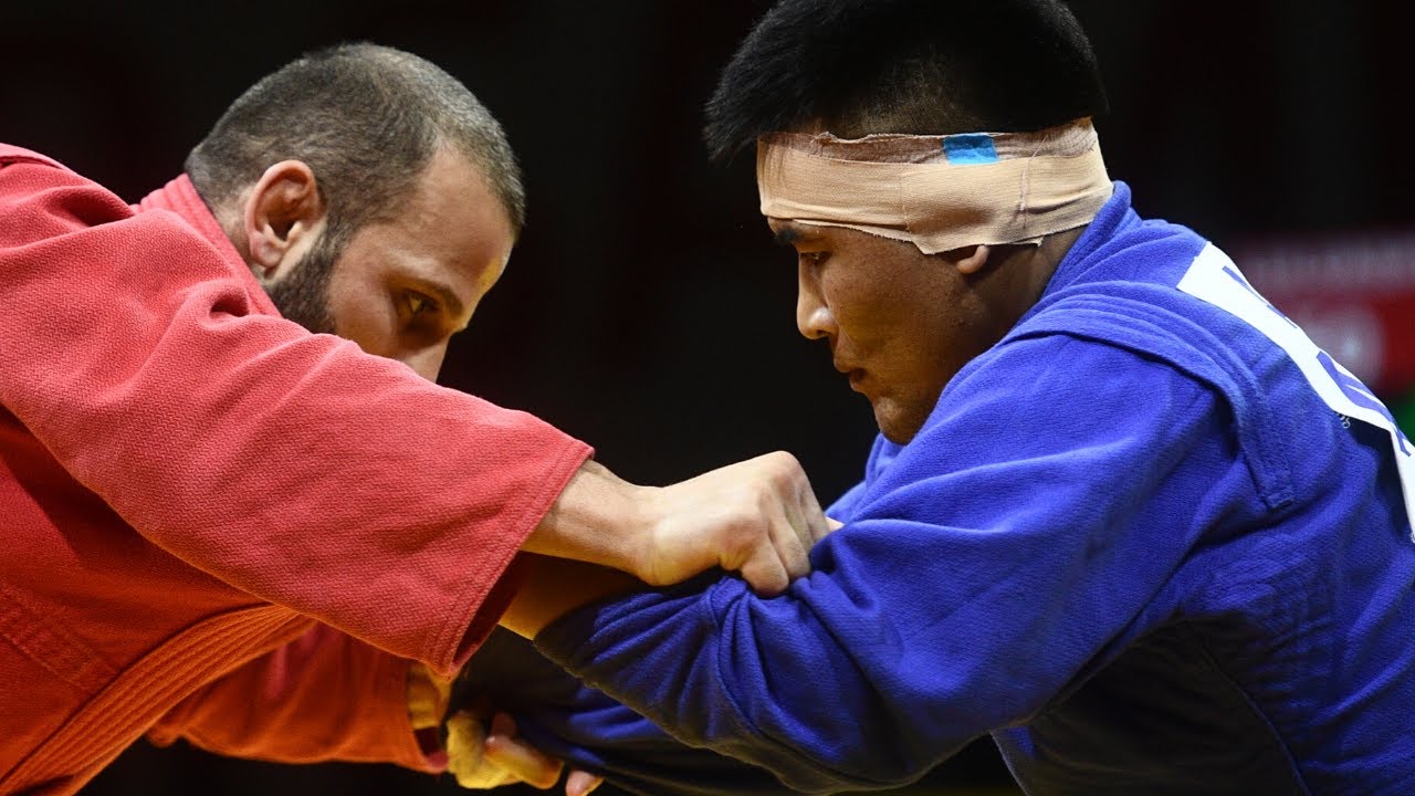 SAMBO. DOVDON (MGL) vs LULUASHVILI (GEO). World Championships 2019 in Korea