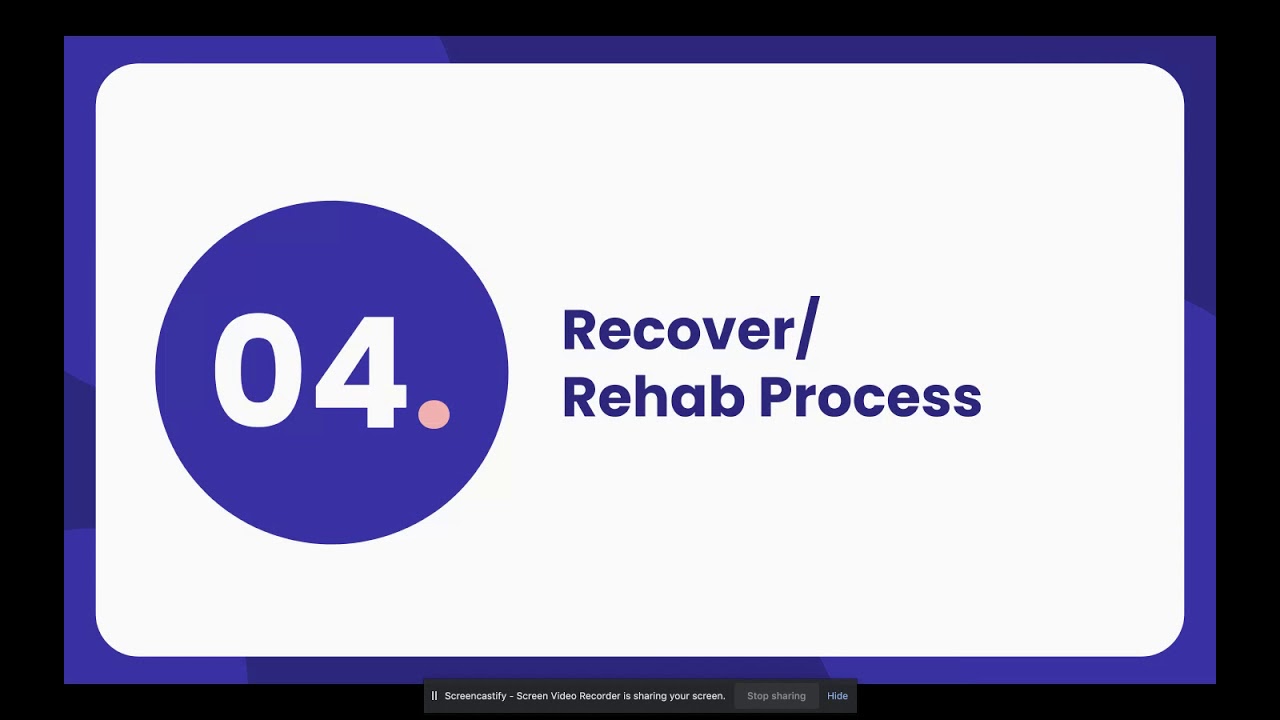 Post Surgical Rehab: Kidner Procedure