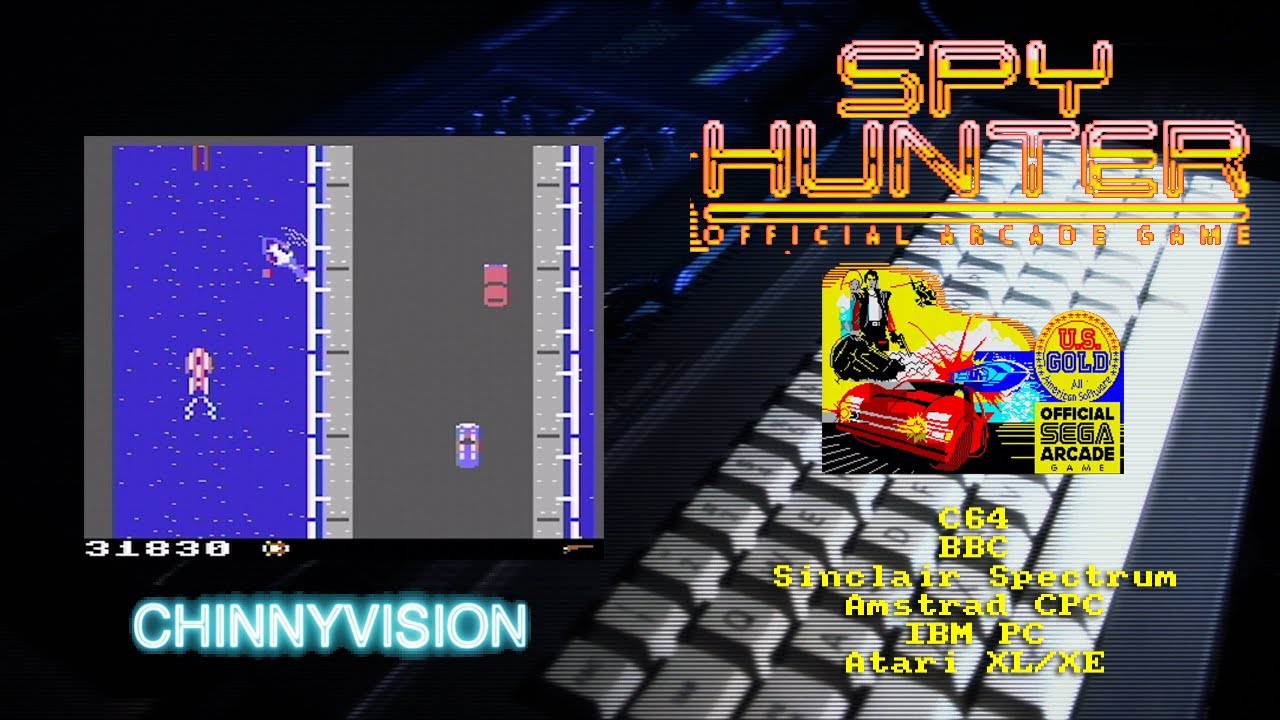 ChinnyVision - Ep 398 - Spy Hunter - C64, Spectrum, BBC, CPC, IBM PC, Atari XL/XE