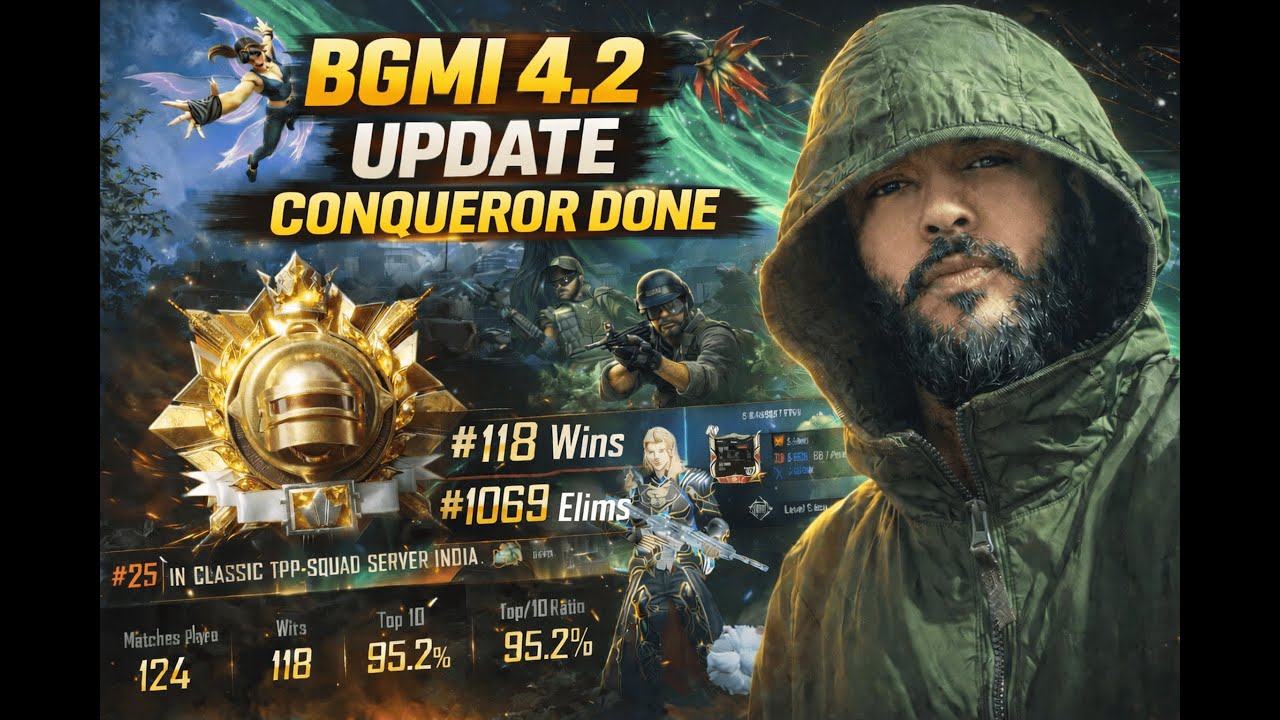 BGMI LIVE 🔴 New 4.2 Update | Primewood Mode  | V_is_Live |day 21 |horizontal