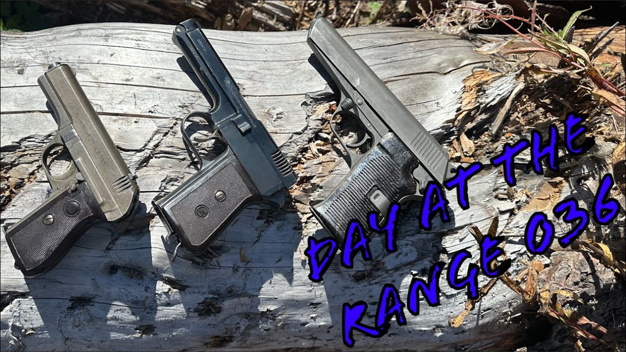 Day At The Range 036: Pistols of Czechoslovakia (Vz.27, 38, and 52)