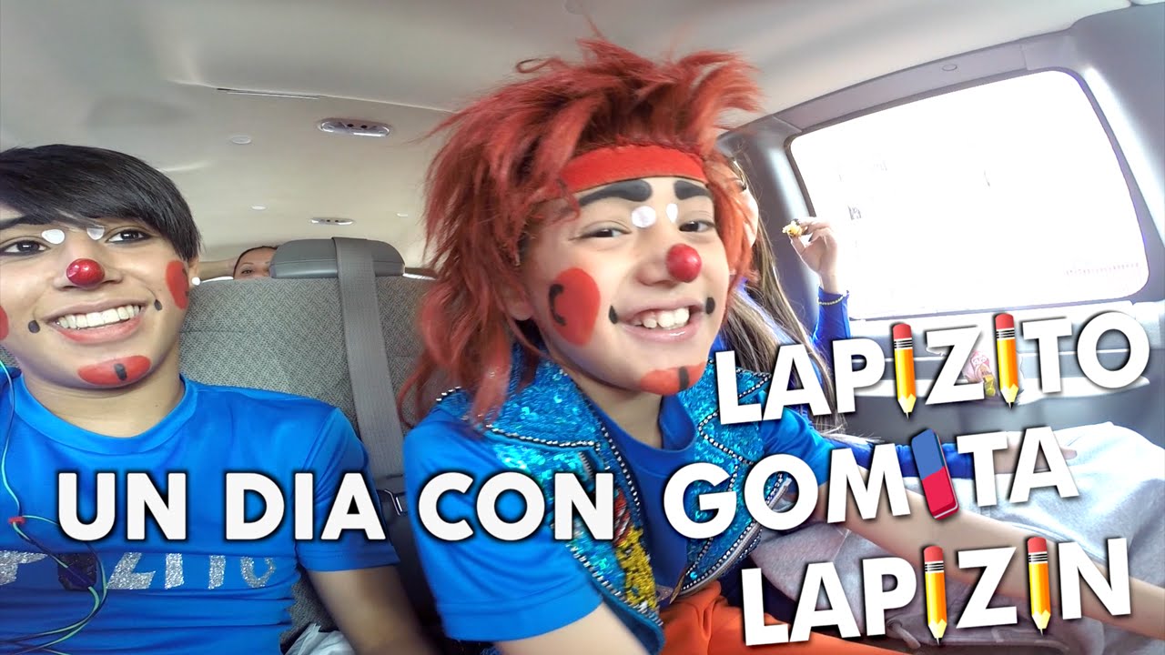 Un d&iacute;a con Lapizito Gomita y Lapizin | Soy Fredy