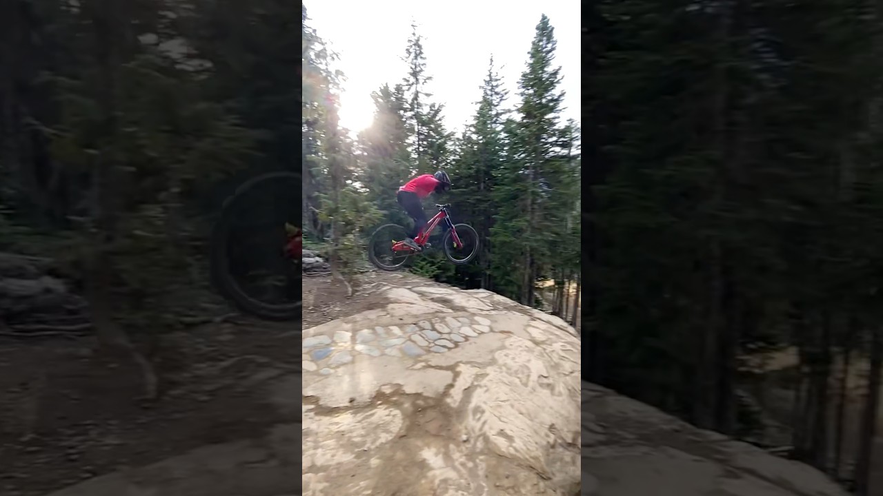 A-Line SUI on rock drop pre hop!😅SKETCHY - Max Grayston 