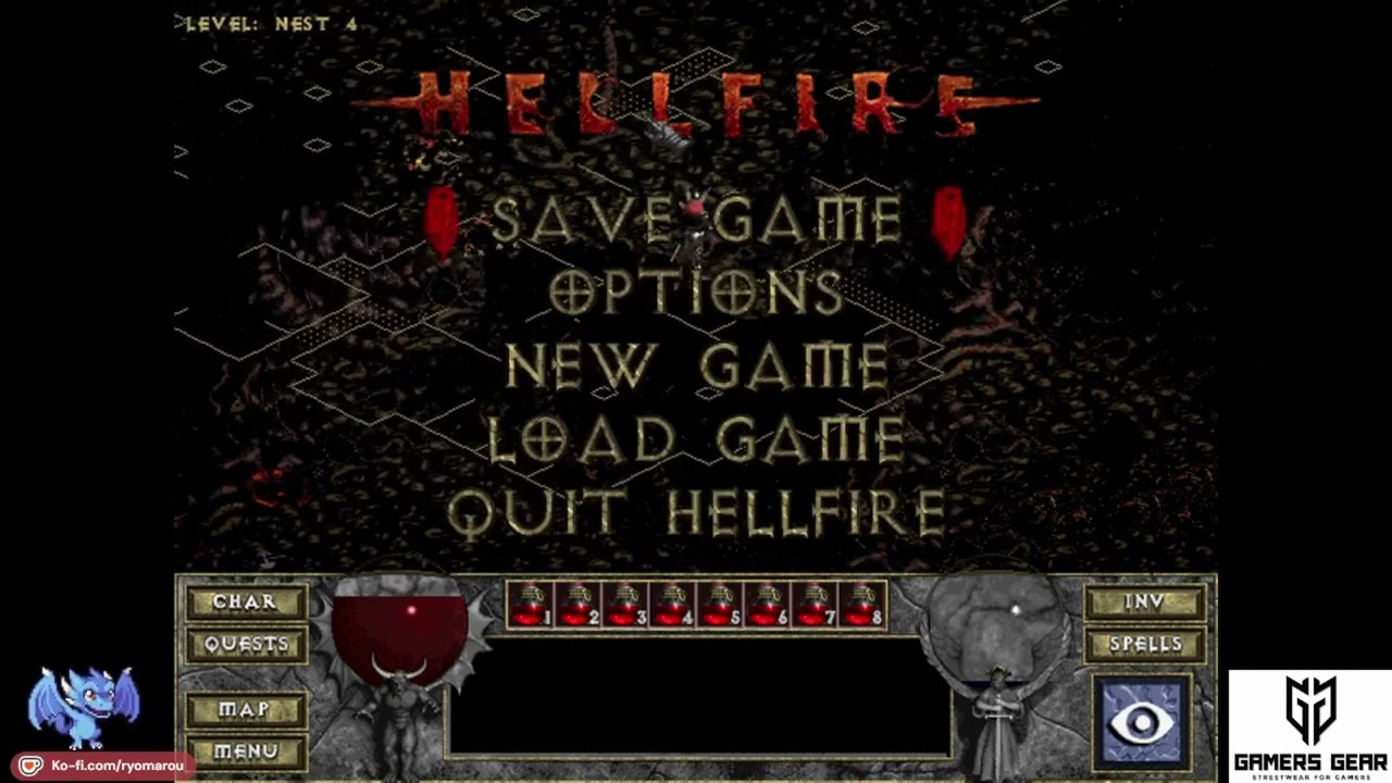 Diablo Hellfire - Playthrough Part 20 - Nest 4 (Schwierigkeitsgrad Hell)