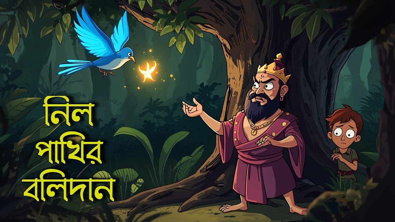 🐦নীল পাখির বলিদান🐦 | Blue Bird Sacrifice 🦜| Rupkothar Golpo | Moral Story | Fairytales Story