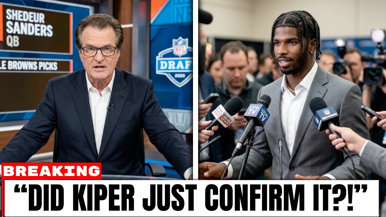 BREAKING: Mel Kiper Jr Declares Shedeur Sanders “The Browns’ Future QB”