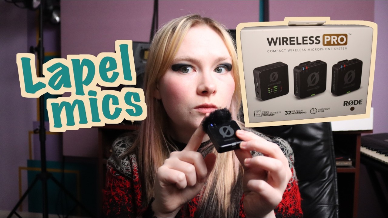 How I would use the Rode Wireless Pro lapel mics