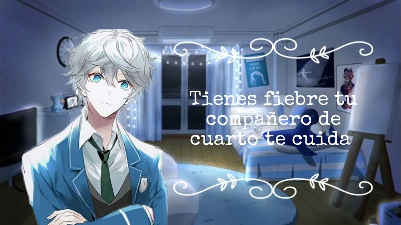 tienes fiebre y tú compañero de cuarto te cuida asmr roleplay ¿yaoi?