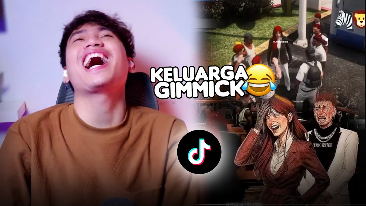 KELUARGA PENUH GIMMICK - GTA 5 ROLEPLAY JEREACT #8