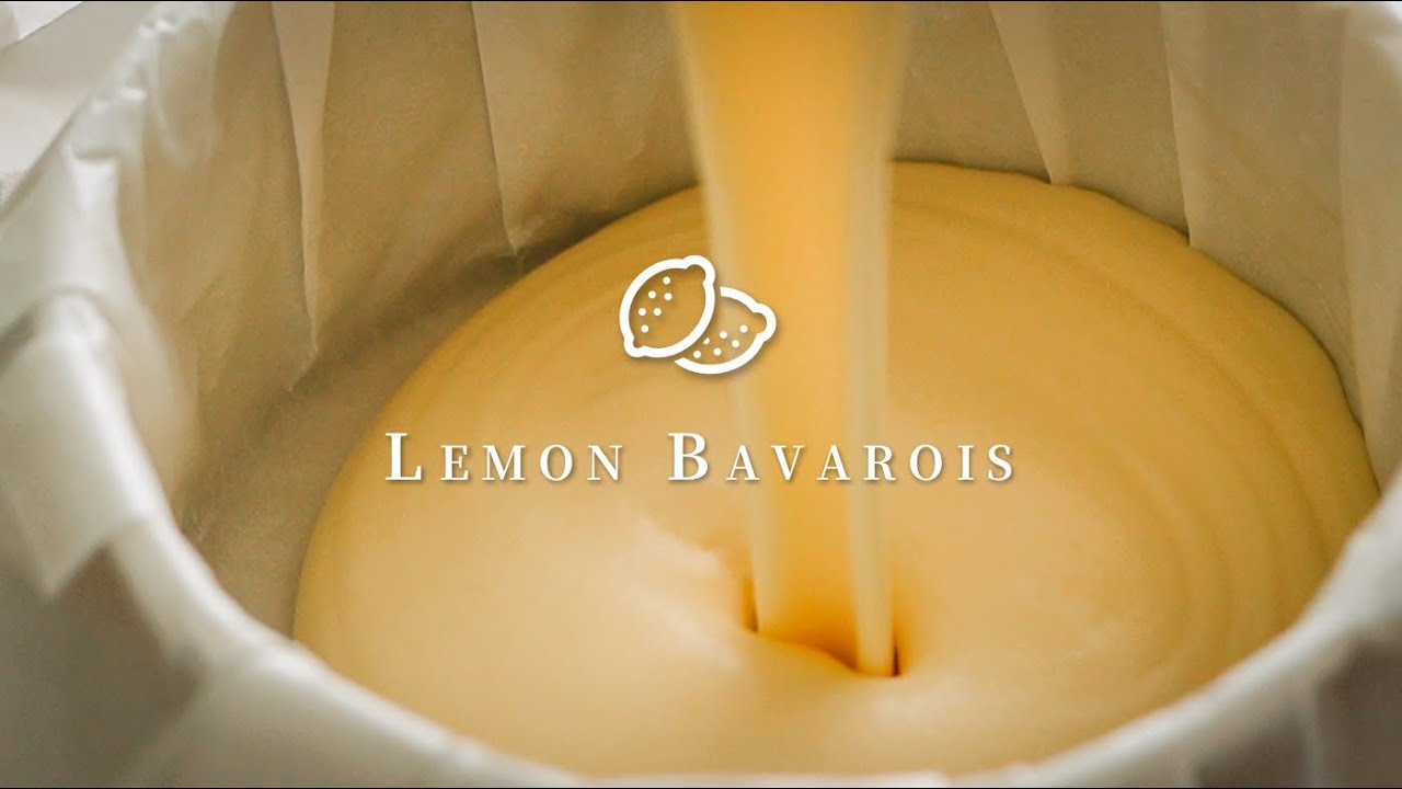 Brandy Lemon Bavarois | Ice Cream-like Texture