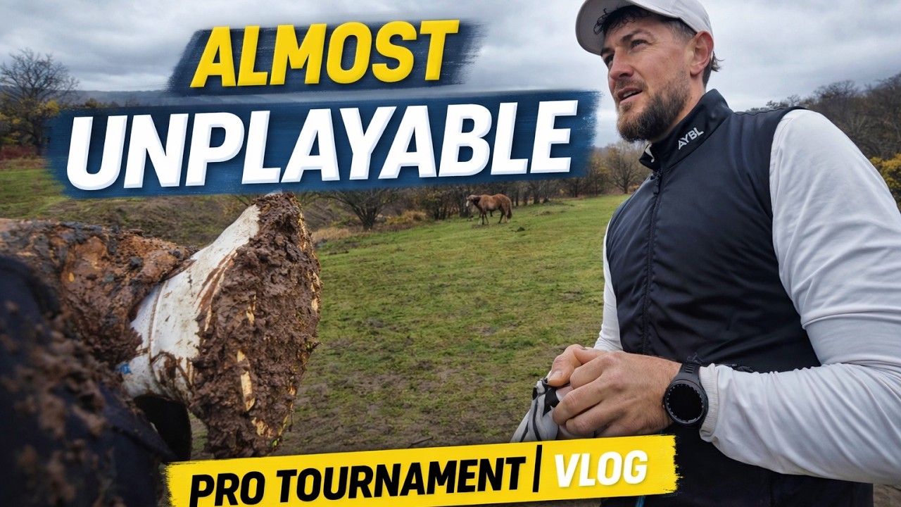 This Moorland Course Was Almost Unplayable | Pro Tournament Vlog