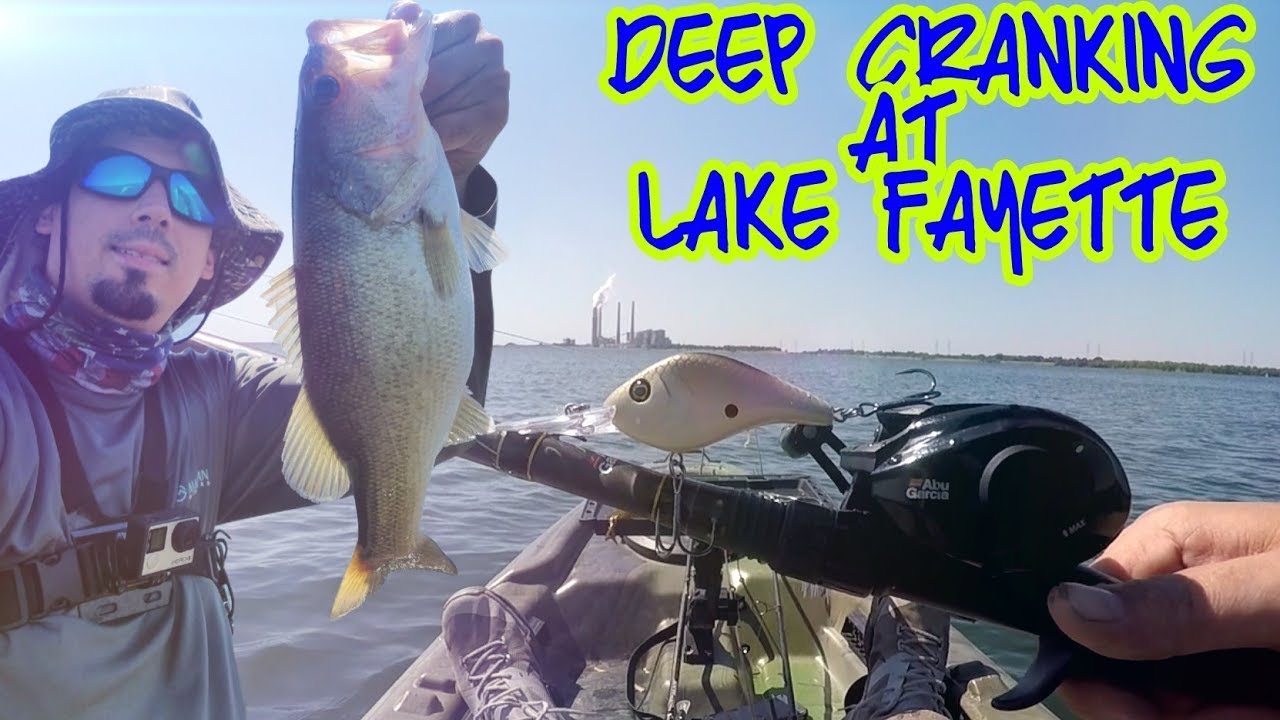 Deep Cranking at Lake Fayette
