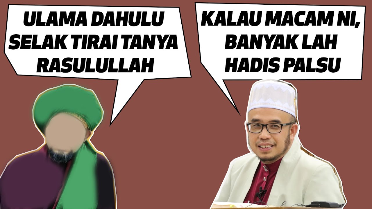 Ulama Dahulu Selak Tirai Tanya Rasulullah?