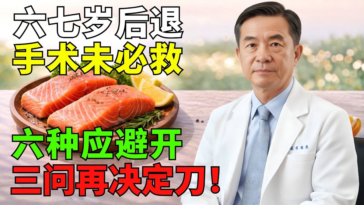 高齡手術不一定是解方——3個關鍵提問，避免不必要的開刀