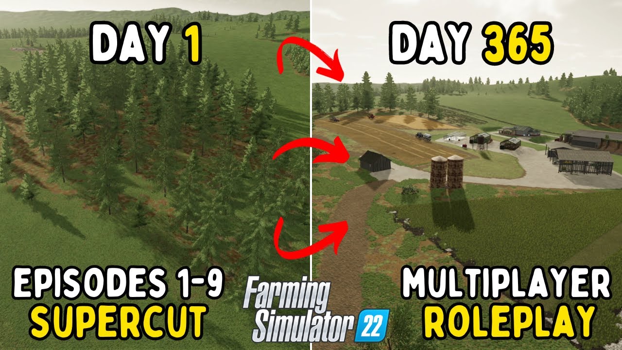 ALMOND BROS SEASON 1 | SUPERCUT | Multiplayer RP | FS22