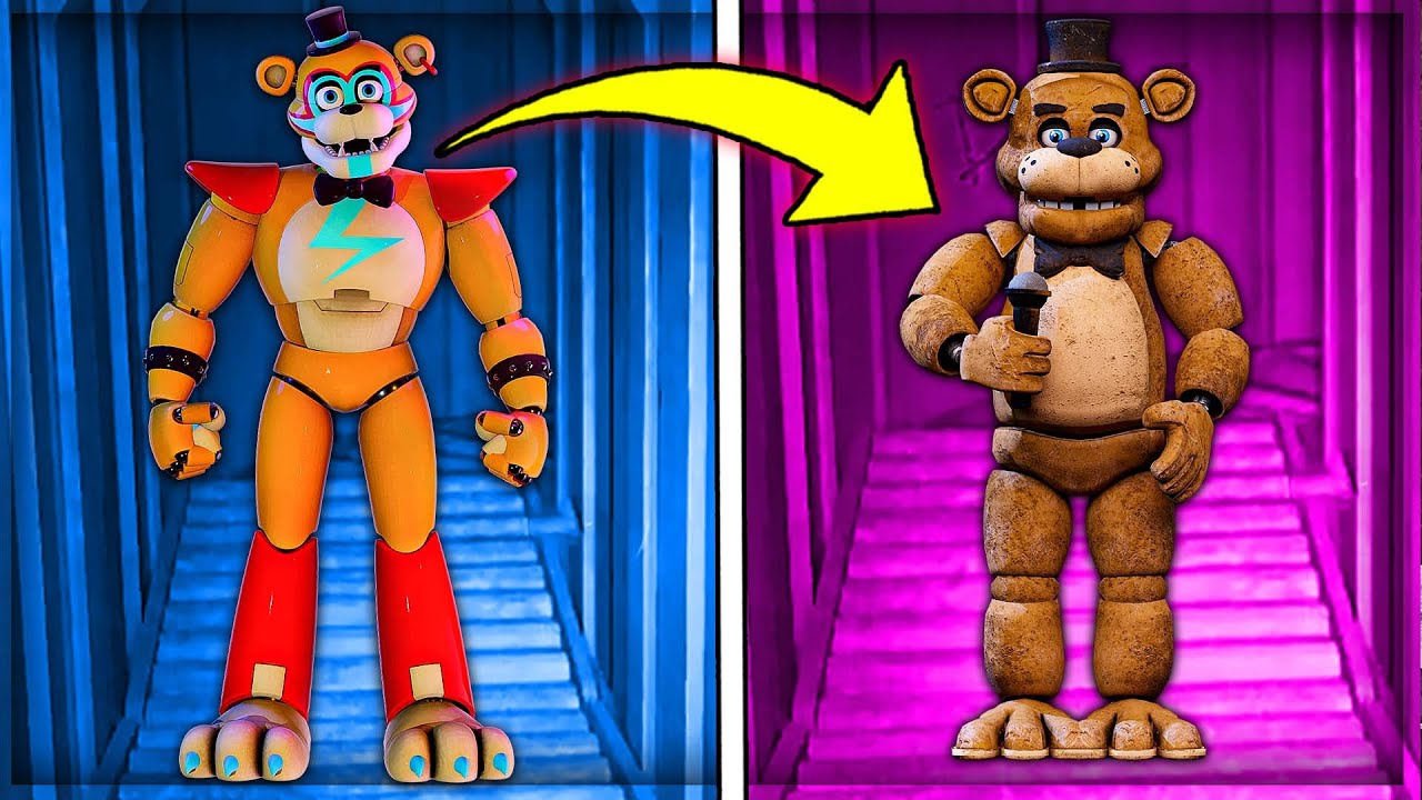 Hackuje *FNAF: SECURITY BREACH* i Zamieniam 