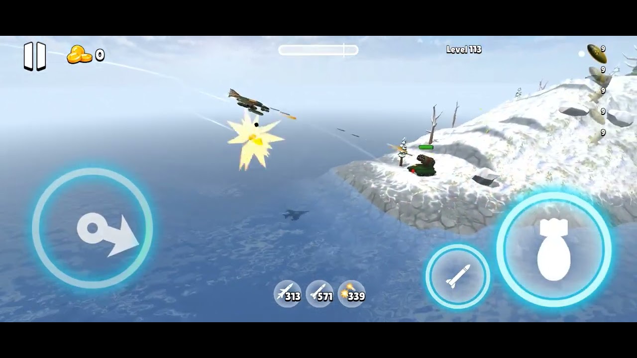 Bomber Ace || Level 111-115 || (UST) United State of Teota || #Bomber Ace #Offline game #Online game