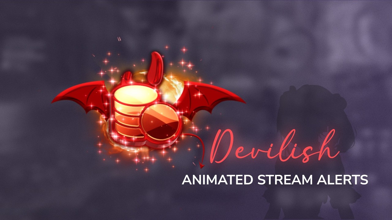 Devilish – Animated Stream Alerts for Twitch, OBS & Streamlabs #twitch
