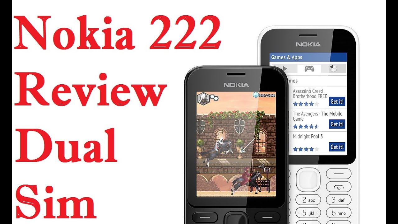 Nokia 222 and Nokia 222 Dual SIM Review And First Look