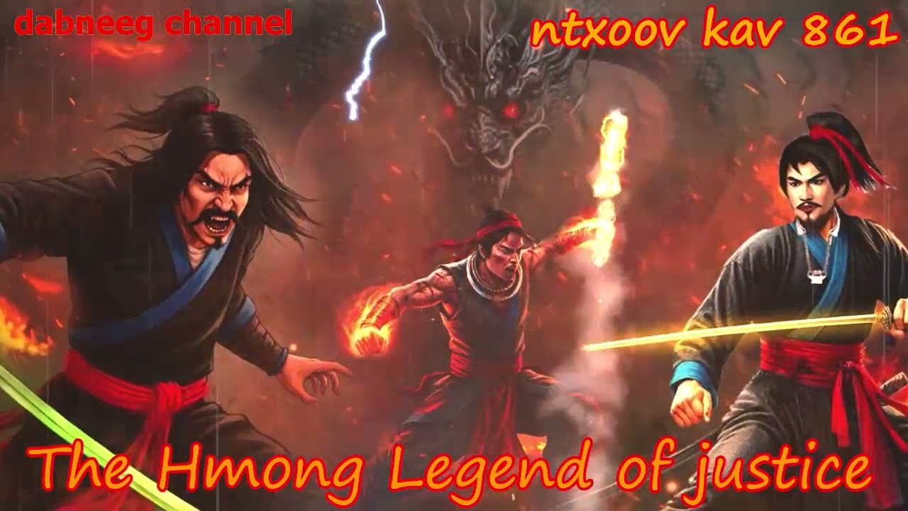 Ntxoov kav The Hmong Legend Part 861 - Yawg Vam Txoov Quav Yeeb - Sword fighter for justice