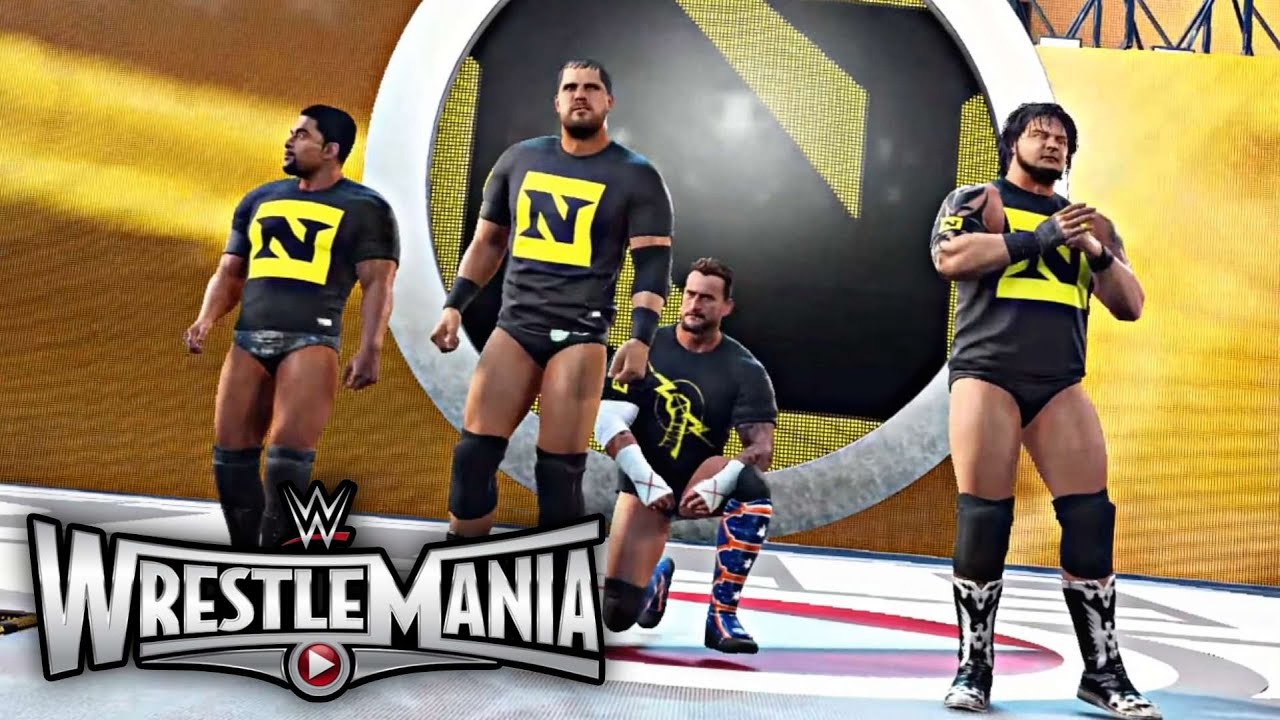 WWE 2K : { FULL MATCH } The Nexus hits Judgment Day at WrestleMania