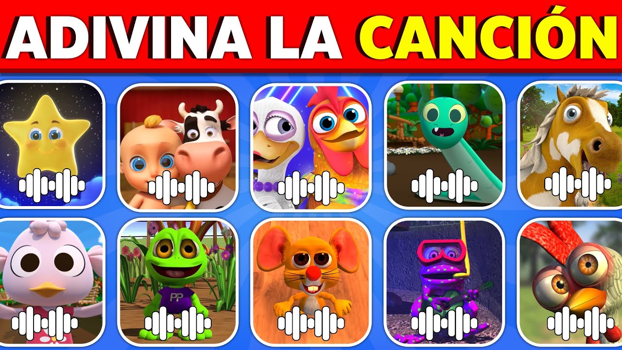 ¡Adivina Las CANCIONES De EL REINO INFANTIL!😍🎶Granja De Zenón❤️ ¿Como se llama la Canción?🎵