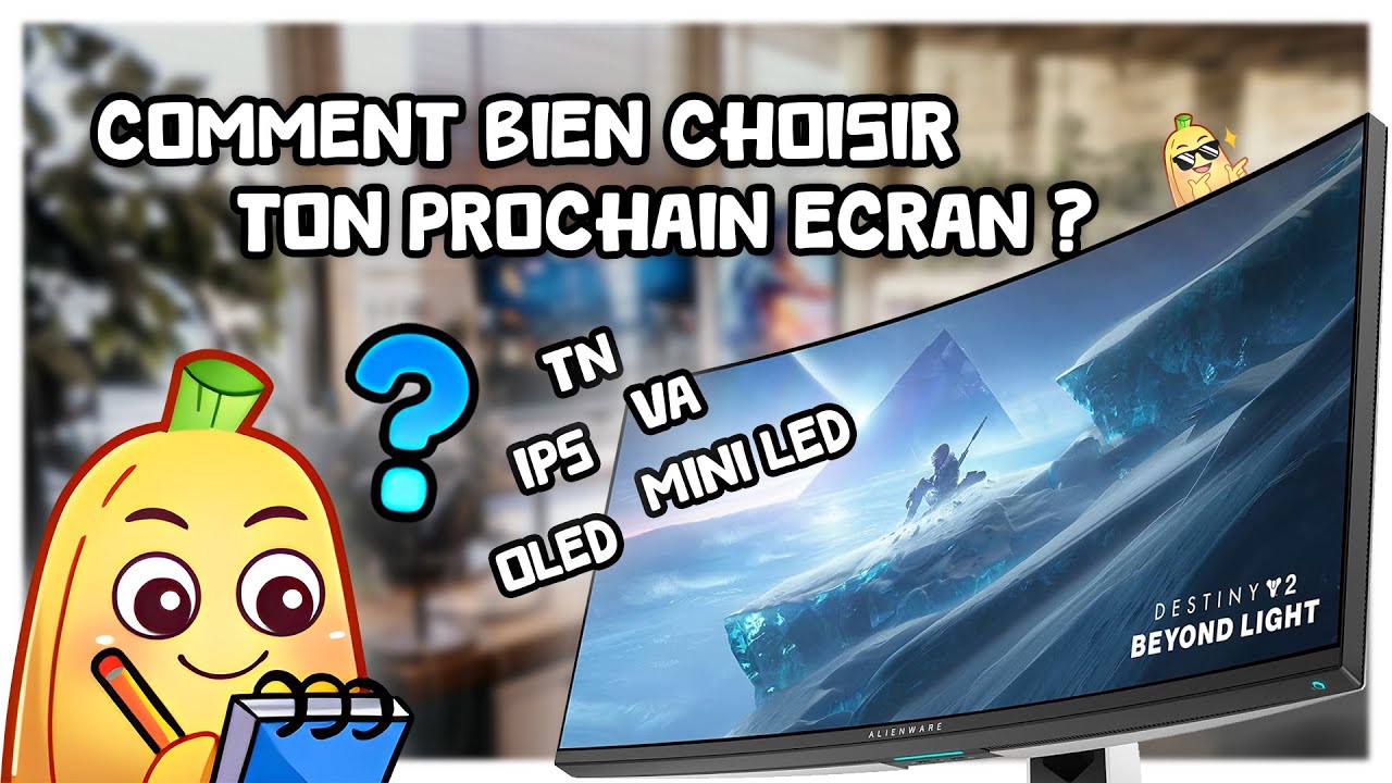 Comment bien choisir son écran gaming ! (TN, VA, IPS, OLED, QLED...) 🎮🖥️🥳