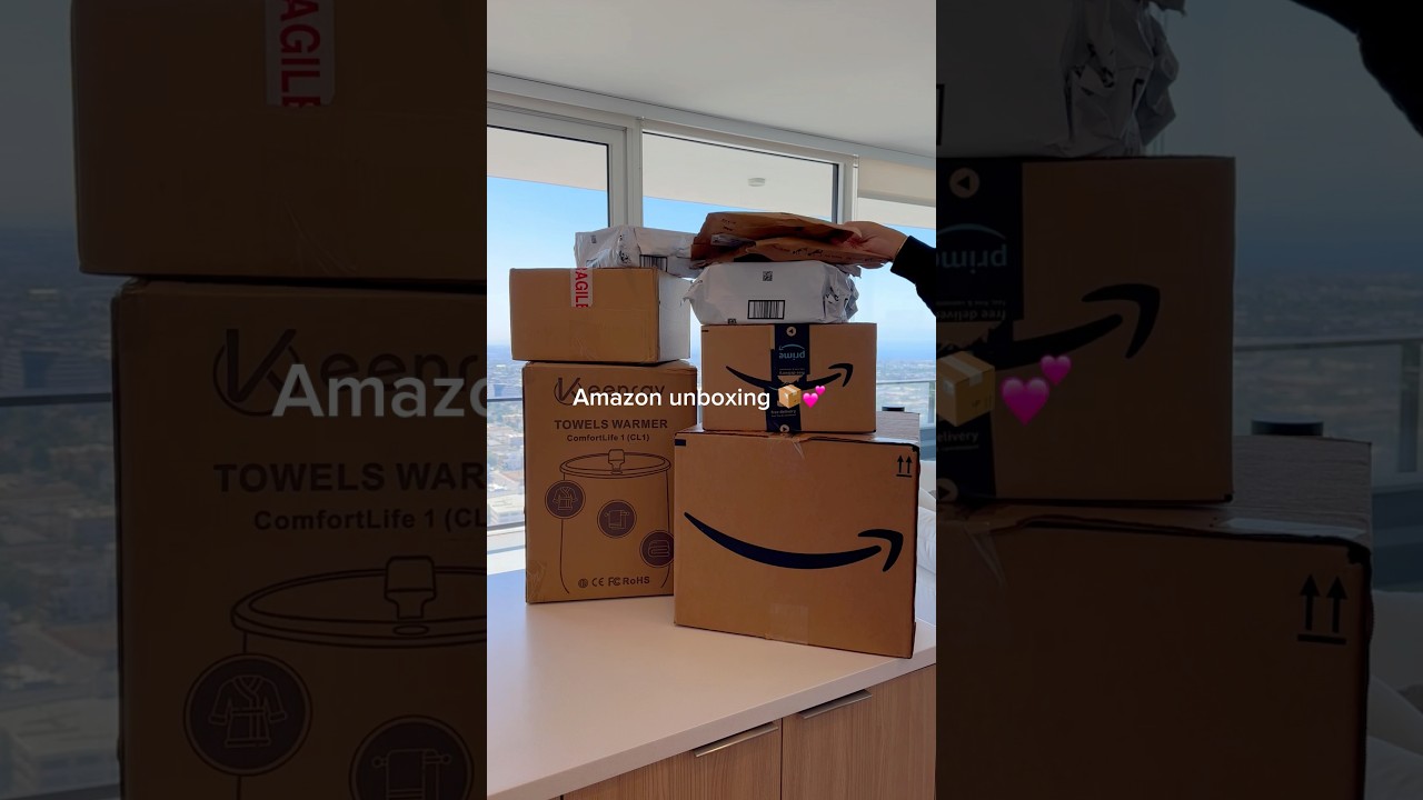 *ASMR* AMAZON UNBOXING! #asmr #unboxing #amazon #amazonhome #amazonfinds #home #kitchen #bathroom