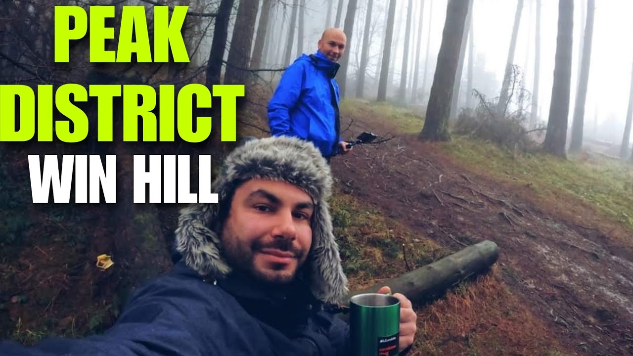 Mglisty las - kierunek Win Hill (Peak District)