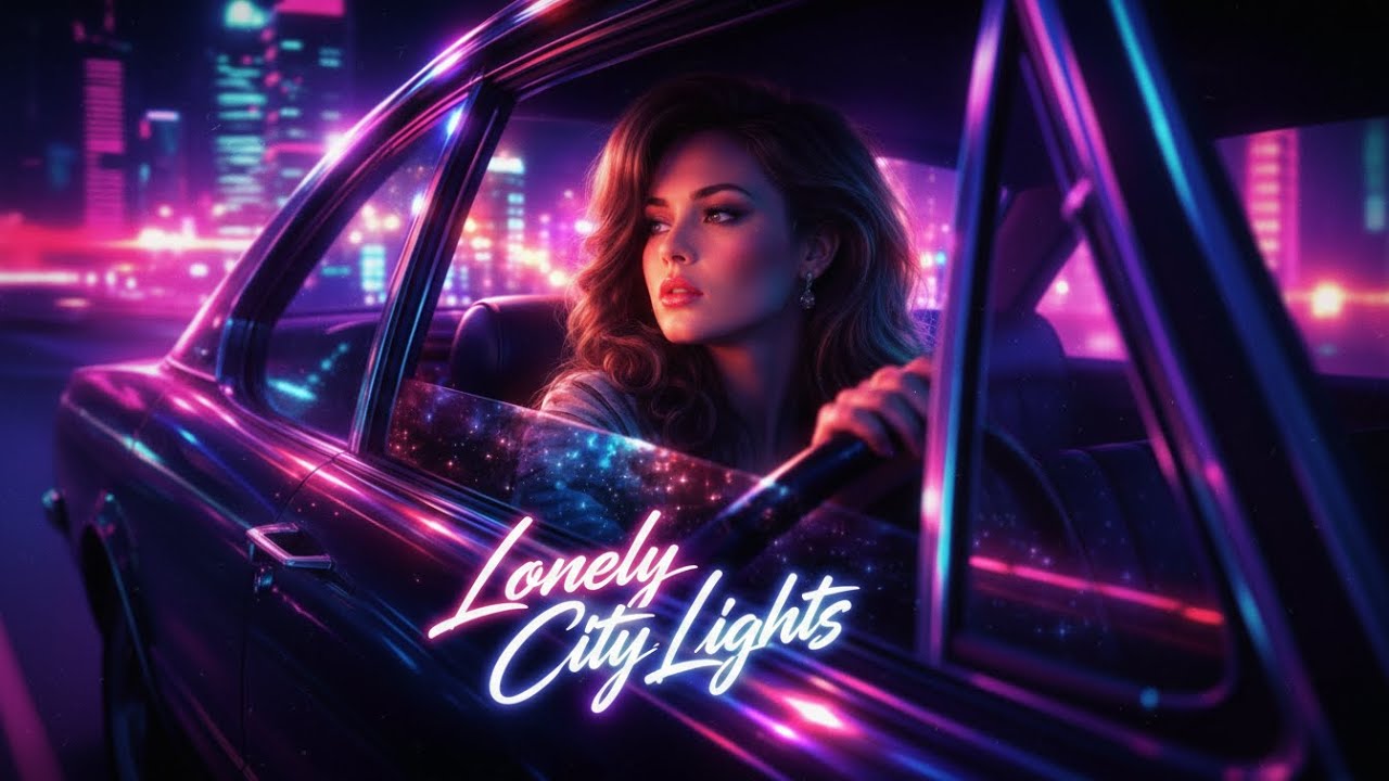 Lonely City Lights – Retro 80s Italo Disco Night Drive Song
